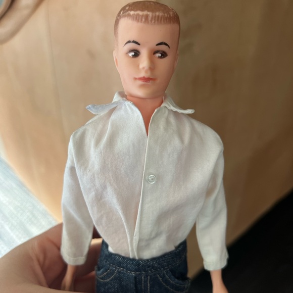 Vintage 12” Barbie Ken Clone Doll 1960’s Unmarked Rare Collectable - Picture 6 of 8